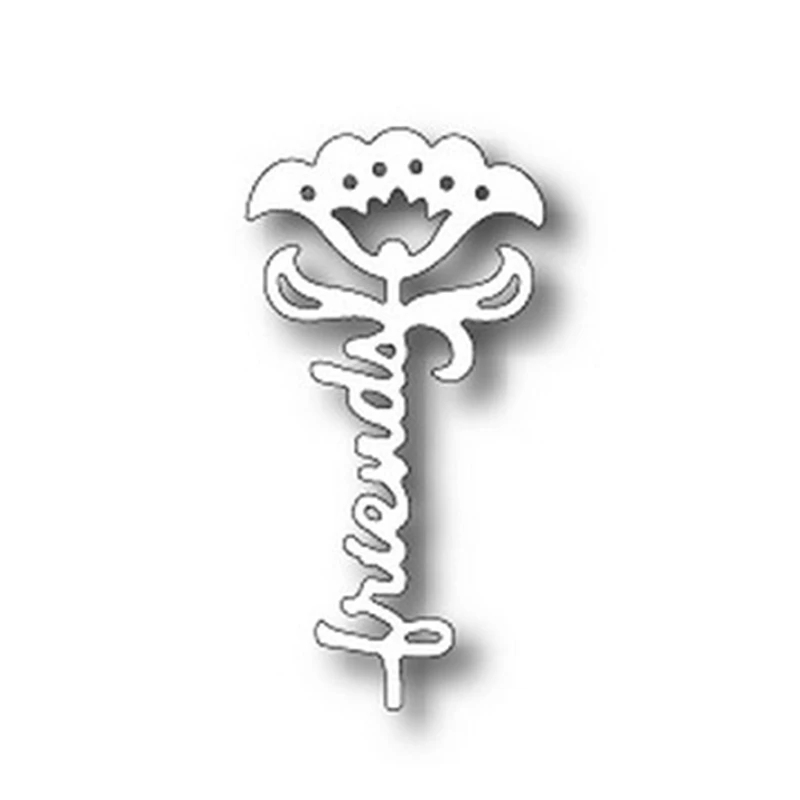 Clearance Big Sale!Flower and Word Friend Metal Cutting Dies for Craft Dies Scrapbooking Album Die Cut Embossing Card Making
Clearance Big Sale!Flower and Word Friend Metal Cutting Dies for Craft Dies Scrapbooking Album Die Cut Embossing Card Making