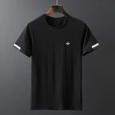Plus Size Streetwear Men T Shirt Bee Embroidery Fashion Pattern High Quality Men Clothes 2019 Short Sleeve Slim Tee Shirt Homme
Plus Size Streetwear Men T Shirt Bee Embroidery Fashion Pattern High Quality Men Clothes 2019 Short Sleeve Slim Tee Shirt Homme