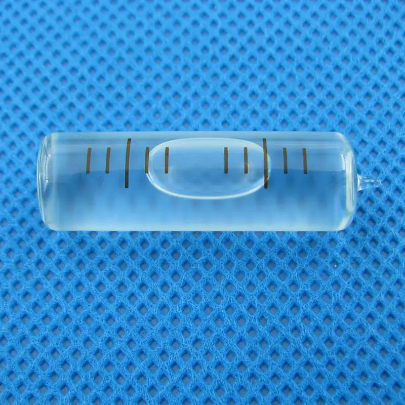 11*38mm Accuracy 20"/2mm High Precision level Glass inclinometer Tubular Bubble Level Cylindrical spirit level vial
11*38mm Accuracy 20"/2mm High Precision level Glass inclinometer Tubular Bubble Level Cylindrical spirit level vial