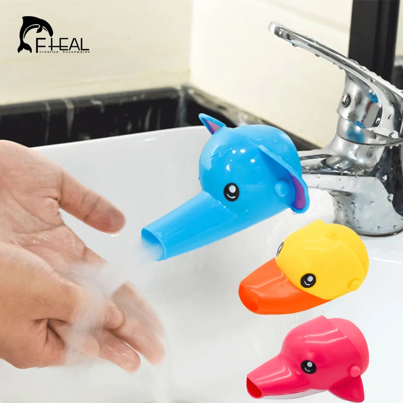 FHEAL 1 pc Lovely Cartoon Faucet Extender For Kid Children Kid Hand Washing in Bathroom Sink Accessories
FHEAL 1 pc Lovely Cartoon Faucet Extender For Kid Children Kid Hand Washing in Bathroom Sink Accessories