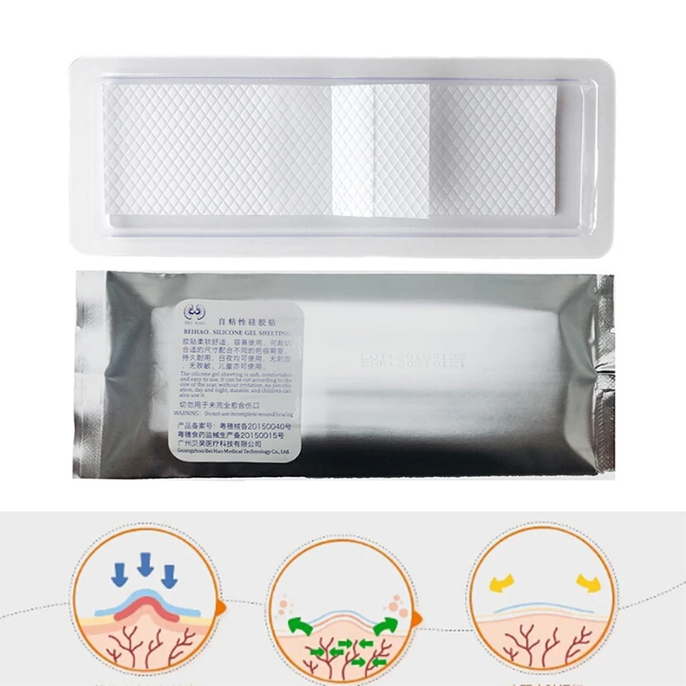Silicone Gel Sheet Wound Marks Removal Cesarean Keloid Skin Scars Therapy Treatment 1pc 12cm x 3.5cm x 2mm Scar Away Patch
Silicone Gel Sheet Wound Marks Removal Cesarean Keloid Skin Scars Therapy Treatment 1pc 12cm x 3.5cm x 2mm Scar Away Patch