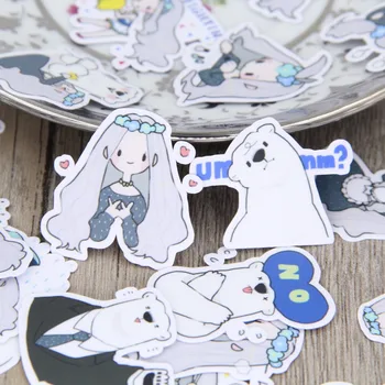 40 Pcs Waterproof Wall Sticker For Car Motorcycle Refrigerator Luggage Skateboard Phone Stationery Polar bear and girl Stickers
40 Pcs Waterproof Wall Sticker For Car Motorcycle Refrigerator Luggage Skateboard Phone Stationery Polar bear and girl Stickers