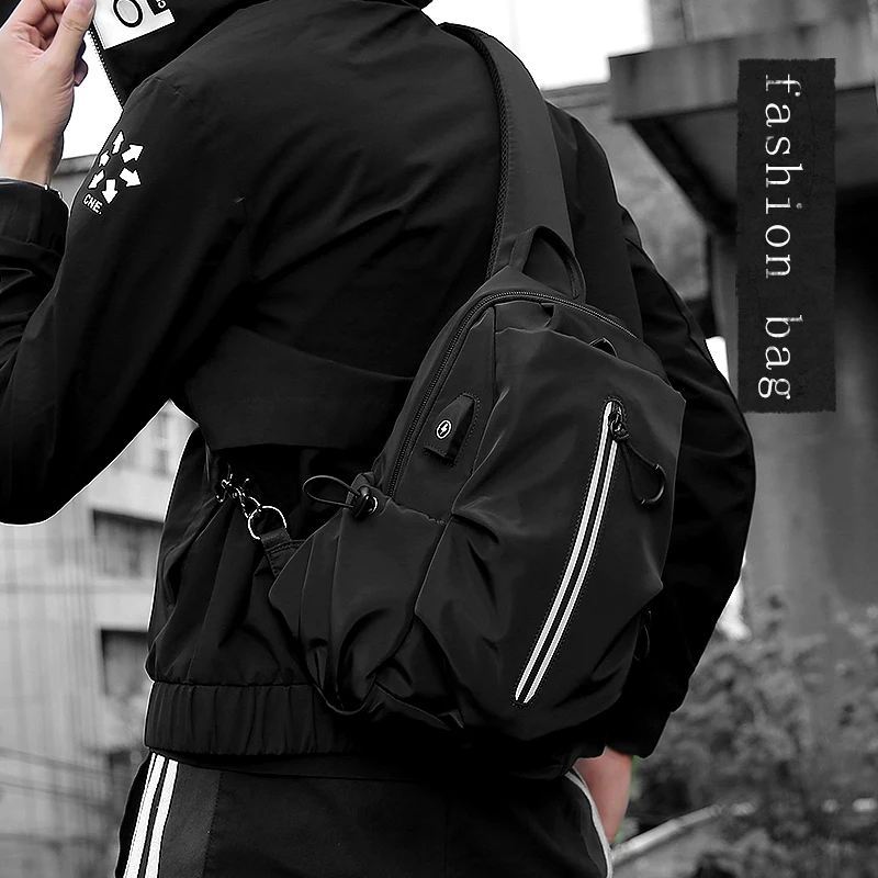 Rowe Multifunction Crossbody Bags Men USB Charging Chest Pack Short Trip Messengers Chest Bag Water Repellent Shoulder Bag Male
Rowe Multifunction Crossbody Bags Men USB Charging Chest Pack Short Trip Messengers Chest Bag Water Repellent Shoulder Bag Male