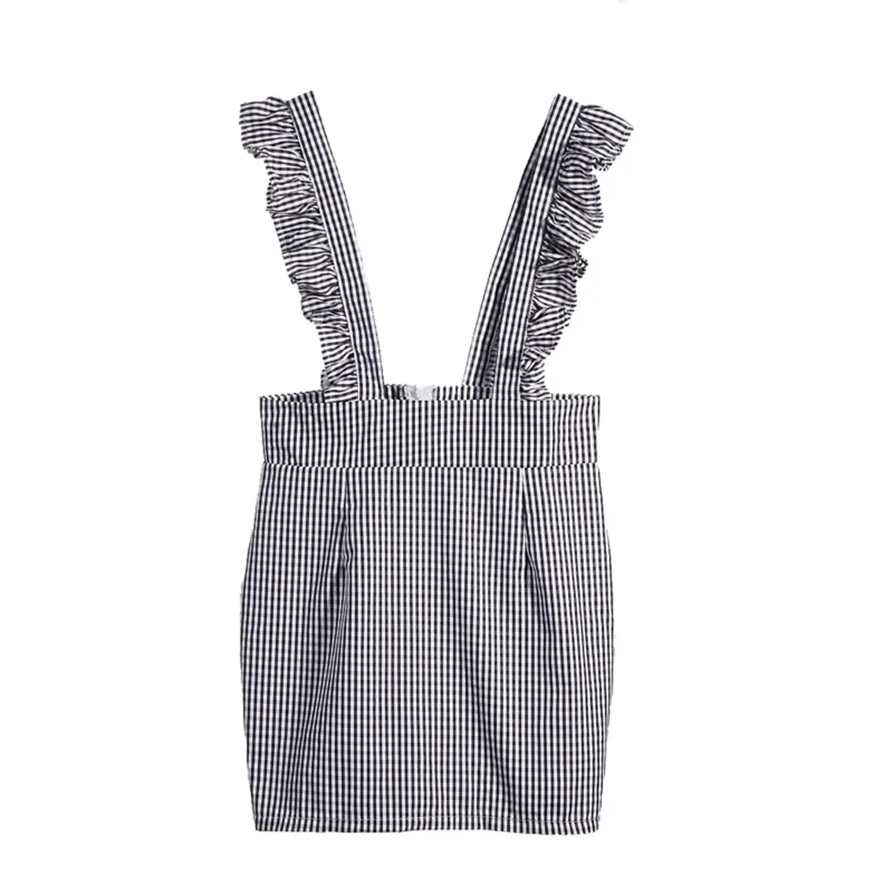 sleeveless overall pinafore sundress