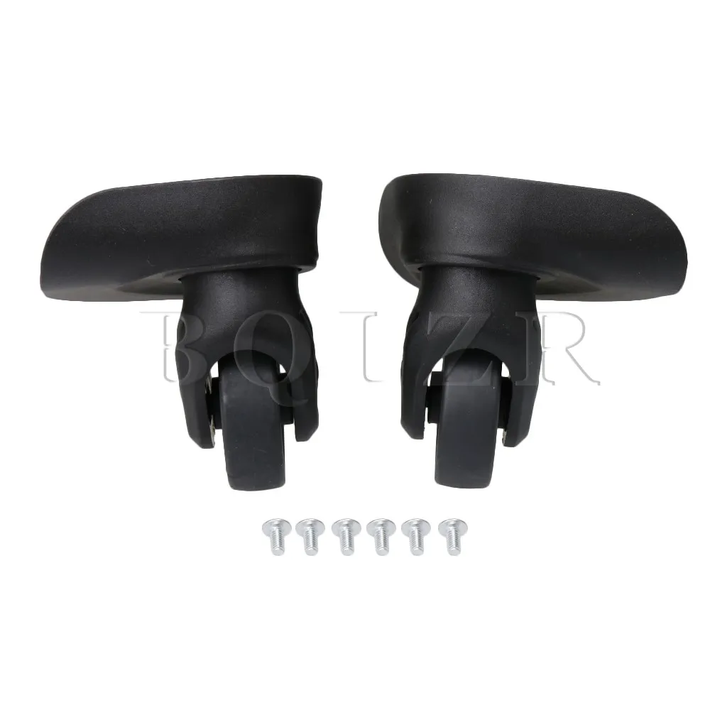 2x BQLZR 8.2x8.2x4.9cm Black Plastic & Metal DIY 360 Degrees Left&Right Luggage Suitcase Wheels Suitcase Swivel Caster Wheels
2x BQLZR 8.2x8.2x4.9cm Black Plastic & Metal DIY 360 Degrees Left&Right Luggage Suitcase Wheels Suitcase Swivel Caster Wheels