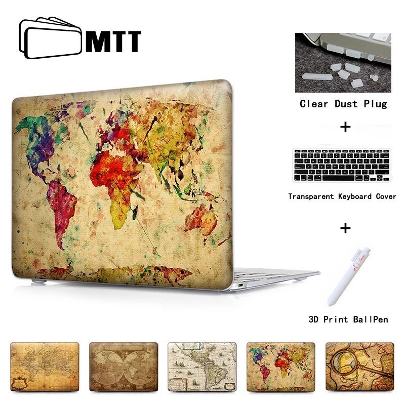 MTT Retro World Map Laptop Case For Macbook Air Pro Retina 11 12 13 15 With Touch Bar Cover Laptop Protector Shell Funda a1706
MTT Retro World Map Laptop Case For Macbook Air Pro Retina 11 12 13 15 With Touch Bar Cover Laptop Protector Shell Funda a1706