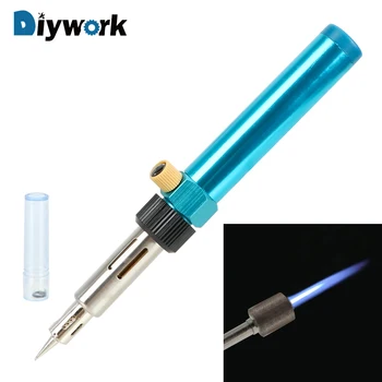 DIYWORK Cordless Welding Pen Hot Air Gun Burner Butane Solder Iron Adjustable Temperature Gas Soldering Iron
DIYWORK Cordless Welding Pen Hot Air Gun Burner Butane Solder Iron Adjustable Temperature Gas Soldering Iron