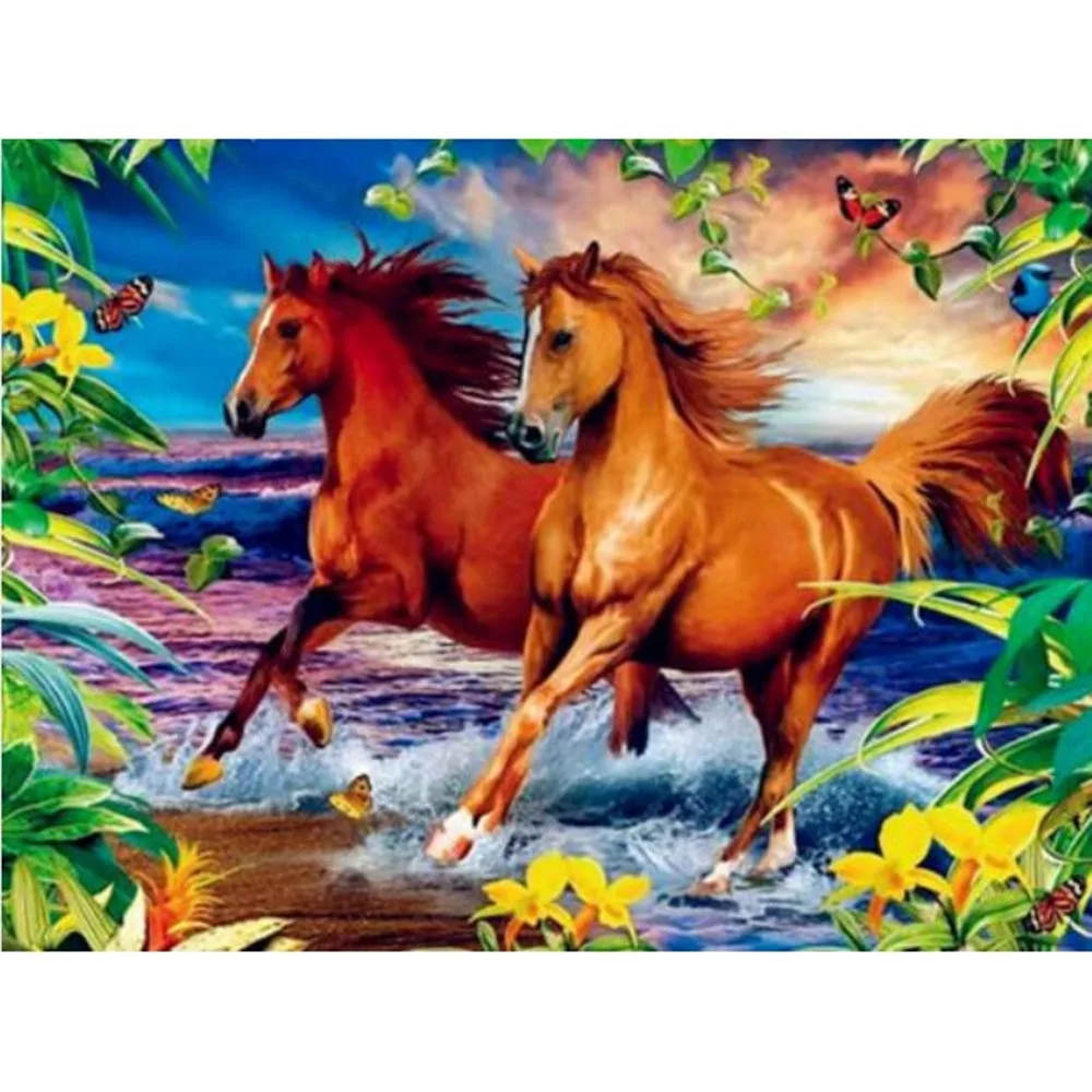 5D DIY Diamond Painting Cartoon Animals Horse Painted Mosaic Embroidery Animal Cross stitch Embroidery Crafts home Decoration
5D DIY Diamond Painting Cartoon Animals Horse Painted Mosaic Embroidery Animal Cross stitch Embroidery Crafts home Decoration