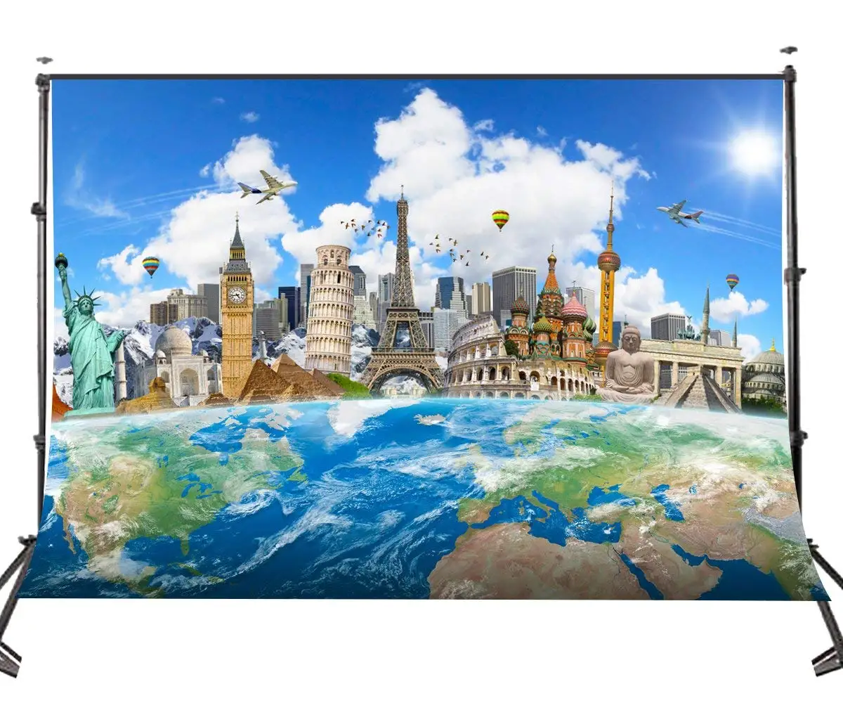 150x220cm World Famous Building Backdrop World Famous Architecture and Sculpture Photography Background
150x220cm World Famous Building Backdrop World Famous Architecture and Sculpture Photography Background