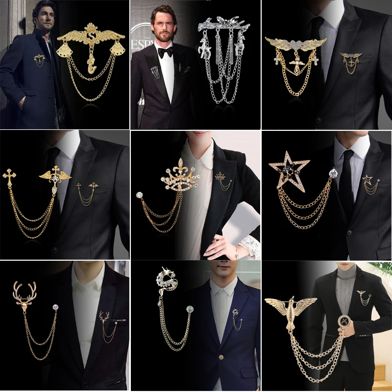Vintage Fashion Crown Crystal Angel Wings Heart Pearl Hat Mermaid Elk Eagle Dragon Spider Cross Christmas Brooch Suit Collar Pin
Vintage Fashion Crown Crystal Angel Wings Heart Pearl Hat Mermaid Elk Eagle Dragon Spider Cross Christmas Brooch Suit Collar Pin