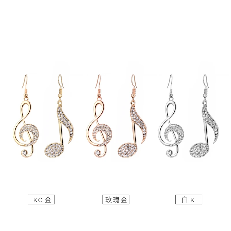 1Pair Rhinestone Music Note Earrings for Women Fashion Jewelry Dangle Statement Girl Drop Earring Female Girl Jewelry 2019 New
1Pair Rhinestone Music Note Earrings for Women Fashion Jewelry Dangle Statement Girl Drop Earring Female Girl Jewelry 2019 New