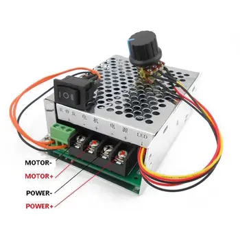 1PCS 10-50V 40A PWM DC Motor Speed Control Controller CW CCW Reversible Pulse Driver
1PCS 10-50V 40A PWM DC Motor Speed Control Controller CW CCW Reversible Pulse Driver