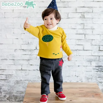 2PCs/set Children Boy Clothing Korean Cute Big Tree Grass Suit Thick Warm Tshirt Pants Baby Boy Winter Clothes
2PCs/set Children Boy Clothing Korean Cute Big Tree Grass Suit Thick Warm Tshirt Pants Baby Boy Winter Clothes
