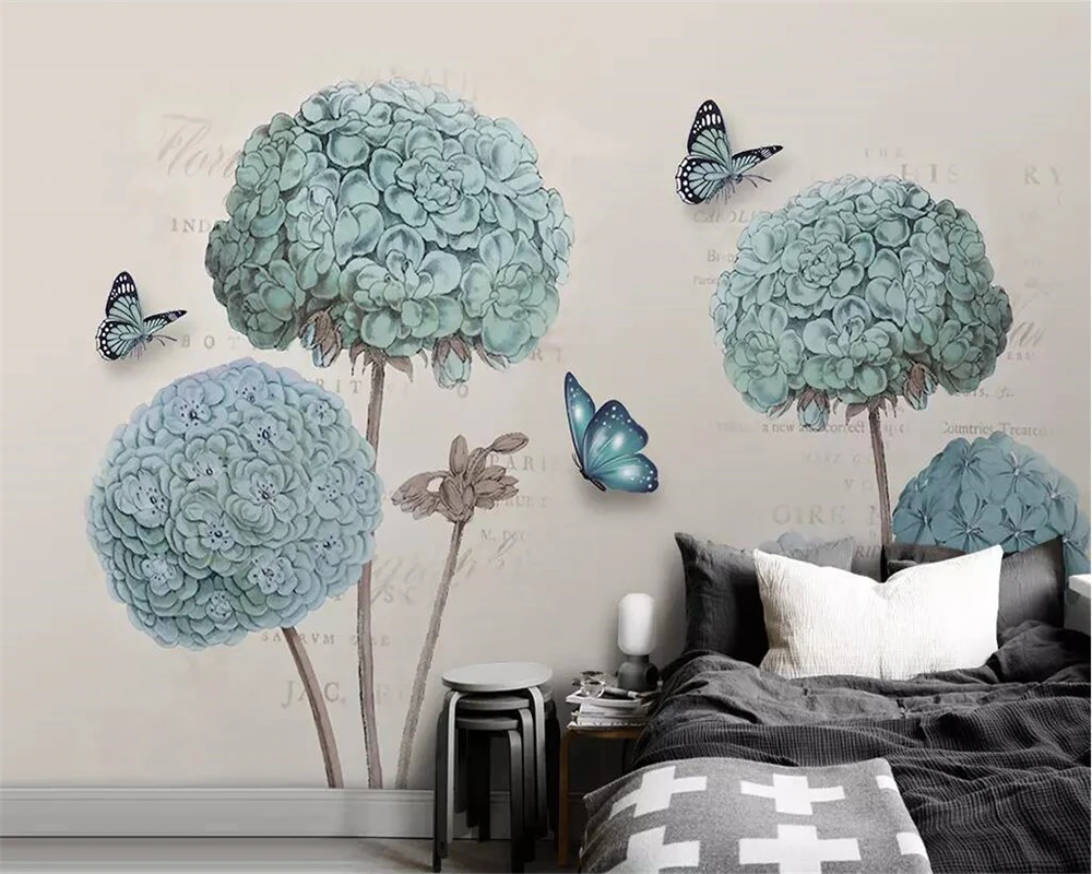 3D обои beibehang, европейская Гортензия, Бабочка, фон для гостиной, спальни, телевизора, настенные фрески
3D обои beibehang, европейская Гортензия, Бабочка, фон для гостиной, спальни, телевизора, настенные фрески