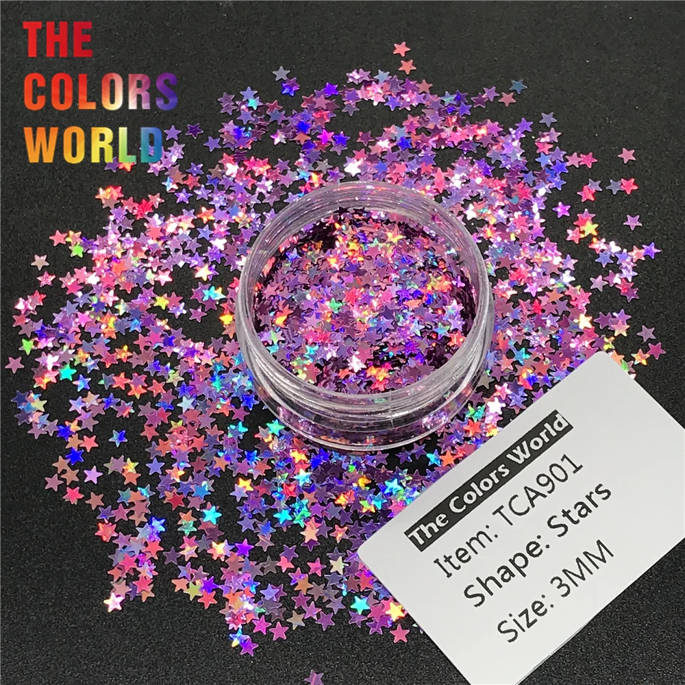 TCT-206 Star Shape Holographic Laser 3MM Size Nail Glitter Nail Art Decoration Face Glitter Makeup Face Paint Henna Handwork DIY
TCT-206 Star Shape Holographic Laser 3MM Size Nail Glitter Nail Art Decoration Face Glitter Makeup Face Paint Henna Handwork DIY