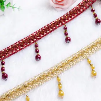 12 Yards/lot Lace Trims Curtains Decoration Accessories Ball Beads Lace Continental Bottom Sofa Fringe Gordijn Kwastje Borlas
12 Yards/lot Lace Trims Curtains Decoration Accessories Ball Beads Lace Continental Bottom Sofa Fringe Gordijn Kwastje Borlas