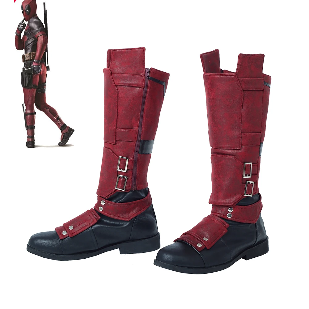 Deadpool From X-men Cosplay Superhero X-Men Deadpool Boots Shoes High Quality PU Custom Made
Deadpool From X-men Cosplay Superhero X-Men Deadpool Boots Shoes High Quality PU Custom Made