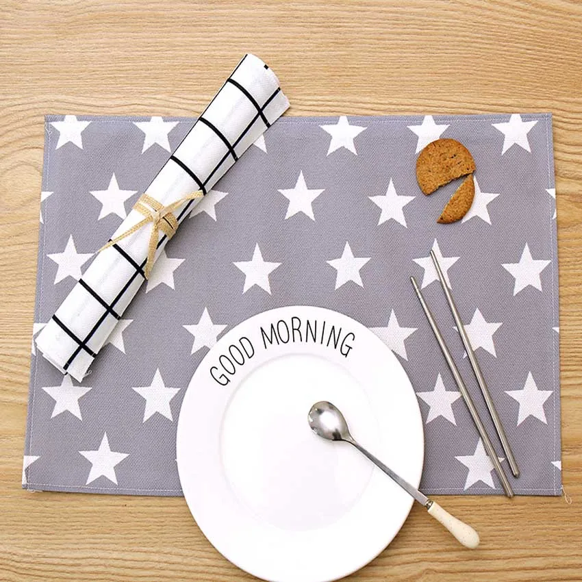 Lattice Star Japan Style Coasters Placemat Linen Cup Pads Adiabatic Can Be Washed Non-slip Home Western Restaurant Set De Table
Lattice Star Japan Style Coasters Placemat Linen Cup Pads Adiabatic Can Be Washed Non-slip Home Western Restaurant Set De Table