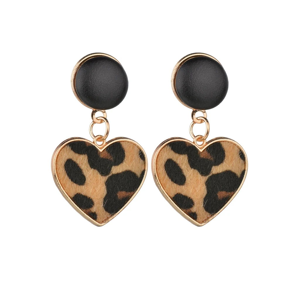 MissCyCy Fashion Alloy Love Heart Earrings For Women Temperament Leopard Drop Earrings Statement Jewelry Pendientes Gift
MissCyCy Fashion Alloy Love Heart Earrings For Women Temperament Leopard Drop Earrings Statement Jewelry Pendientes Gift