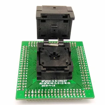 IC550-0204-009-G Programming Socket QFN20 MLF20 IC Test Adapter Pitch 0.5mm Clamshell Chip Size 4*4 Flash Adapter Burn in Socket
IC550-0204-009-G Programming Socket QFN20 MLF20 IC Test Adapter Pitch 0.5mm Clamshell Chip Size 4*4 Flash Adapter Burn in Socket