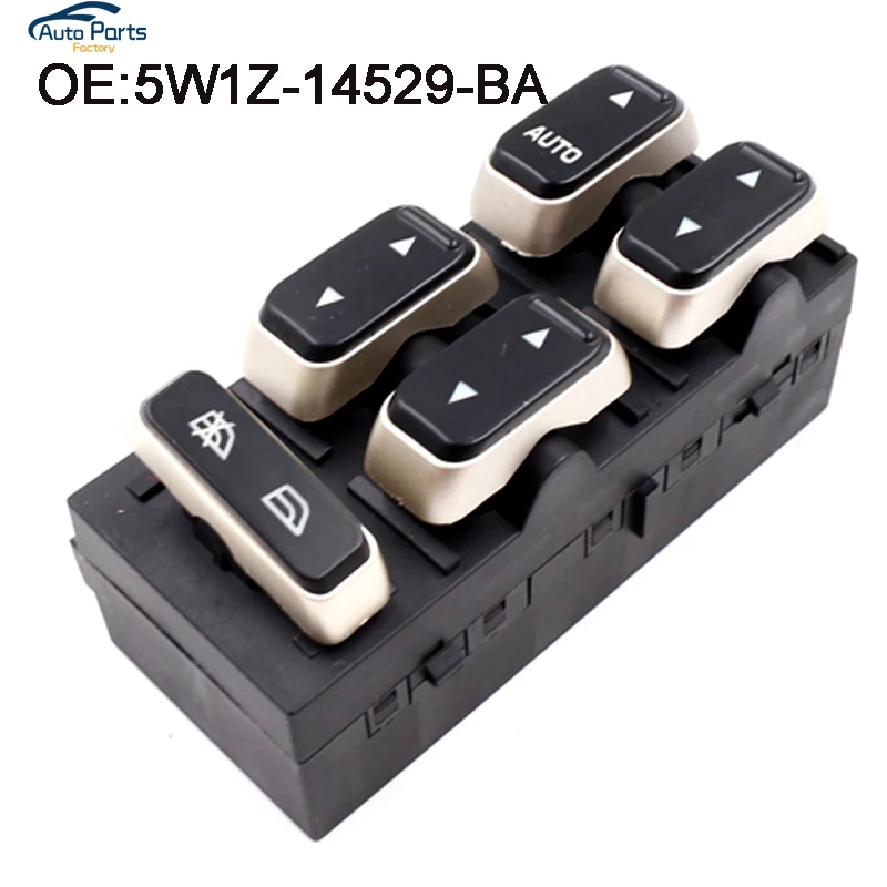 Automatic Master Window Switch For Ford Lincoln Town Car 2003-2008 5W1Z-14529-BA 4W1Z14529AA 5W1Z14529BA
Automatic Master Window Switch For Ford Lincoln Town Car 2003-2008 5W1Z-14529-BA 4W1Z14529AA 5W1Z14529BA