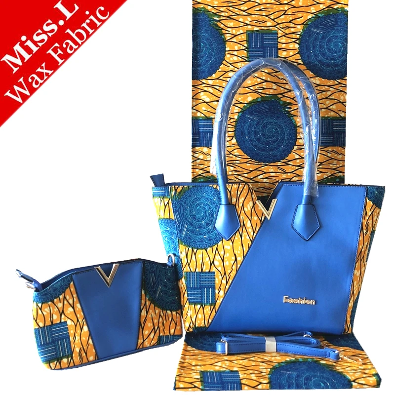 Miss L african wax bag sets,Fashion 3 pieces/set woman's clutch bags match 6 yards wax hollandais african prints cotton fabric
Miss L african wax bag sets,Fashion 3 pieces/set woman's clutch bags match 6 yards wax hollandais african prints cotton fabric