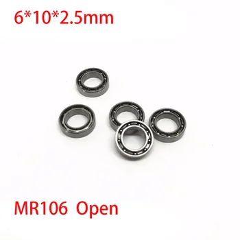 10Pcs MR106 L-1060 6x10x2.5 mm Open Deep Groove Ball Bearing Miniature Bearing High Quality
10Pcs MR106 L-1060 6x10x2.5 mm Open Deep Groove Ball Bearing Miniature Bearing High Quality