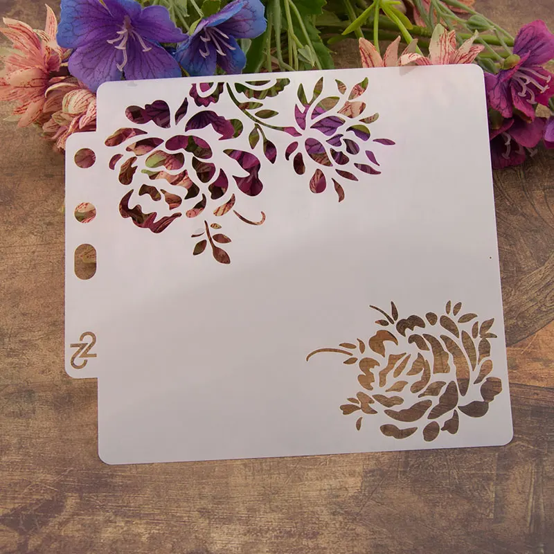 Beautiful Flower Stencils for DIY Scrapbooking Plastic Handmade Template Crafts Art Diary Decor Painting Drawing Spray Tool Card
Beautiful Flower Stencils for DIY Scrapbooking Plastic Handmade Template Crafts Art Diary Decor Painting Drawing Spray Tool Card