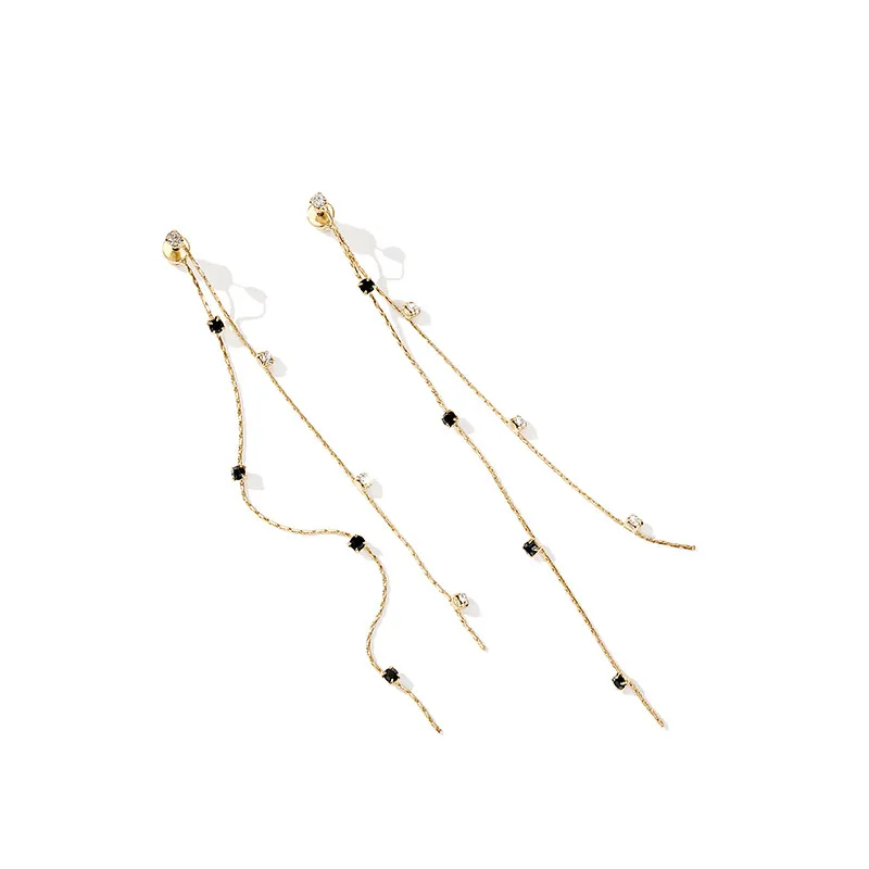 Earrings Wire Long Tassel Earrings Female Korean Personality Temperament Wild Jewelry Tassel Earrings
Earrings Wire Long Tassel Earrings Female Korean Personality Temperament Wild Jewelry Tassel Earrings