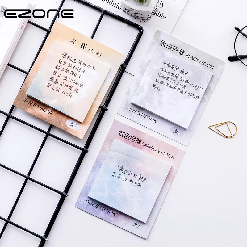 EZONE Creative oil Painting Style Square Tear Message Paste Notes Paper Stickers for Memo Pad Bookmark Marker
EZONE Creative oil Painting Style Square Tear Message Paste Notes Paper Stickers for Memo Pad Bookmark Marker