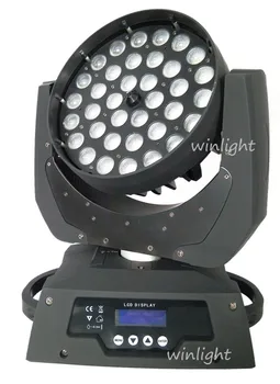 Free Shipping ( 8 pcs / lot ) wholesale price 36*15W RGBWA 5 in 1 Zoom LED Moving Head Light for stage lighting effect
Free Shipping ( 8 pcs / lot ) wholesale price 36*15W RGBWA 5 in 1 Zoom LED Moving Head Light for stage lighting effect
