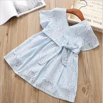 children girls short sleeve lace A-line dress children kids flare sleeve full lace striped hallowing vestido clothing
children girls short sleeve lace A-line dress children kids flare sleeve full lace striped hallowing vestido clothing