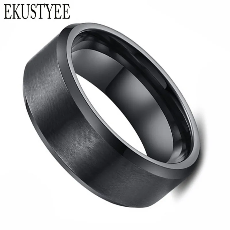 Stainless Steel Rings 2018 Simple Smooth Black/3colors Titanium Ring For Men Wedding Rings for women
Stainless Steel Rings 2018 Simple Smooth Black/3colors Titanium Ring For Men Wedding Rings for women
