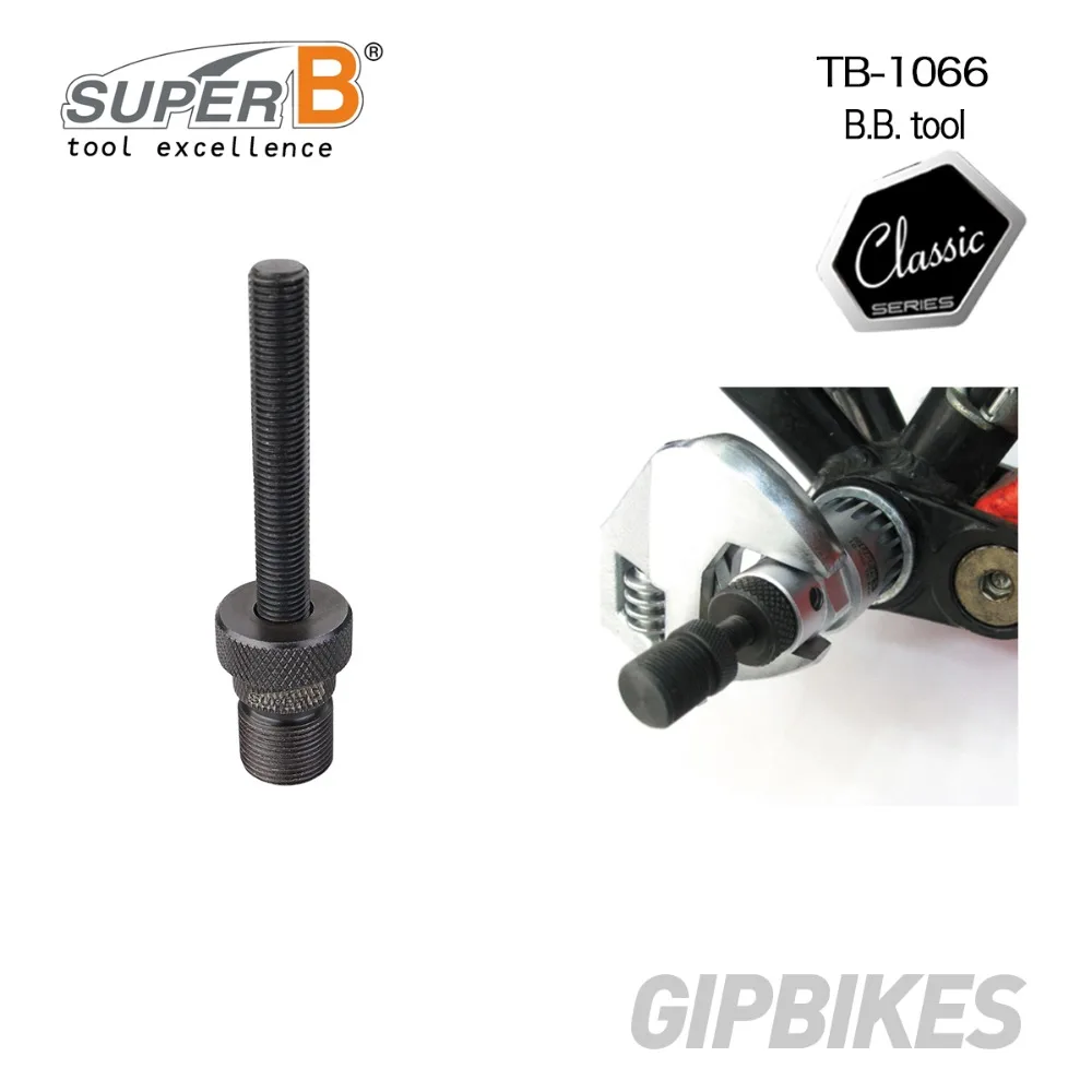 Super B TB-1066 Fits both square tapered axles and Shimano octalink and ISIS Drive system bike tool
Super B TB-1066 Fits both square tapered axles and Shimano octalink and ISIS Drive system bike tool