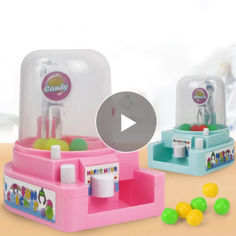 Mini Grasping Clip Candy Doll Machine Small Gashapon Catching Training Robot Children Puzzle Twist Candy Action Toy Figures Gift
Mini Grasping Clip Candy Doll Machine Small Gashapon Catching Training Robot Children Puzzle Twist Candy Action Toy Figures Gift