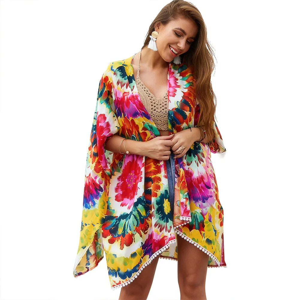 2019 Summer Beach Shawl Boho Style Tippet Bohemian Women Dress For Holiday Party
2019 Summer Beach Shawl Boho Style Tippet Bohemian Women Dress For Holiday Party