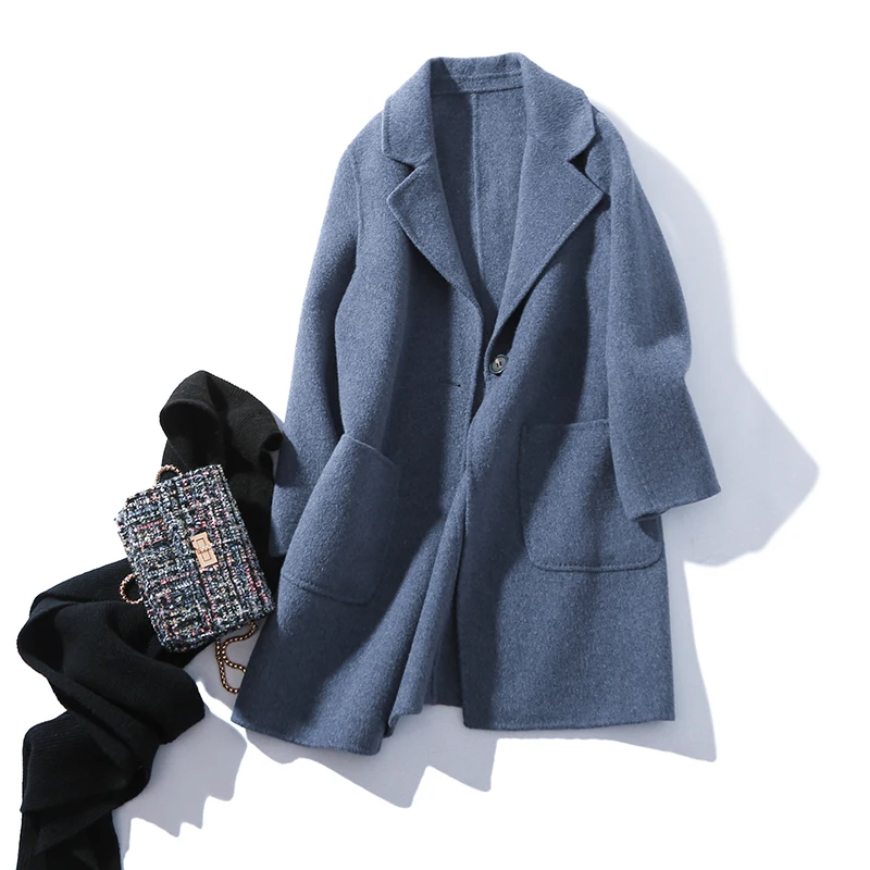KMETRAM Real Wool Coat Female Jacket Woman Spring 2019 Korean Double-side Woolen Coats and Jackets Women Chaqueta Mujer MY2691
KMETRAM Real Wool Coat Female Jacket Woman Spring 2019 Korean Double-side Woolen Coats and Jackets Women Chaqueta Mujer MY2691