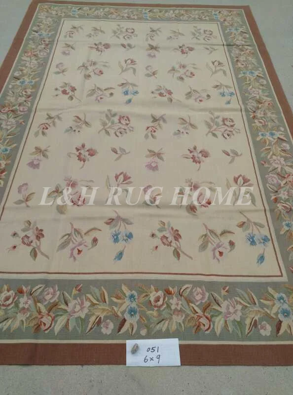 Free Shipping 6'X9' French Aubusson Rug, 100% hand woven New Zealand woolen rug
Free Shipping 6'X9' French Aubusson Rug, 100% hand woven New Zealand woolen rug