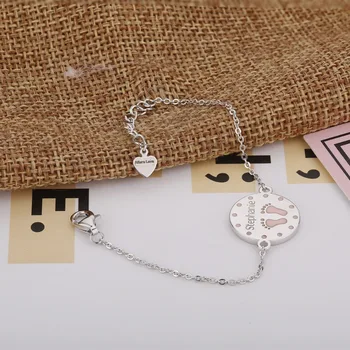 Allure Love 925 Sterling Silver Women Bracelet Fashion Footmark Design Engagement Fine Jewelry Anniversary Birthday Gift
Allure Love 925 Sterling Silver Women Bracelet Fashion Footmark Design Engagement Fine Jewelry Anniversary Birthday Gift