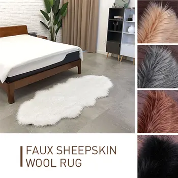 180X80cm Carpet Floor Bedroom Dining Room Living Room Fluffy Mat Sofa Home Fluffy Rugs Warm Decoration Multicolored Wool Carpet
180X80cm Carpet Floor Bedroom Dining Room Living Room Fluffy Mat Sofa Home Fluffy Rugs Warm Decoration Multicolored Wool Carpet