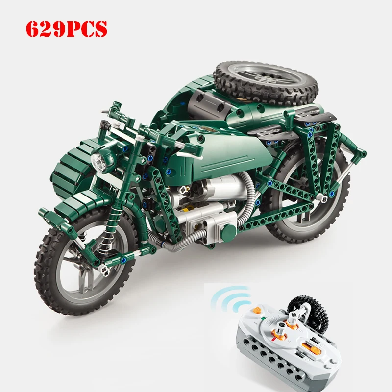 Military RC Motorcycle Remote Control Vehicles Building Blocks Compatible Legoing Technic Army WW2 Bricks Toys Gift For Children
Military RC Motorcycle Remote Control Vehicles Building Blocks Compatible Legoing Technic Army WW2 Bricks Toys Gift For Children