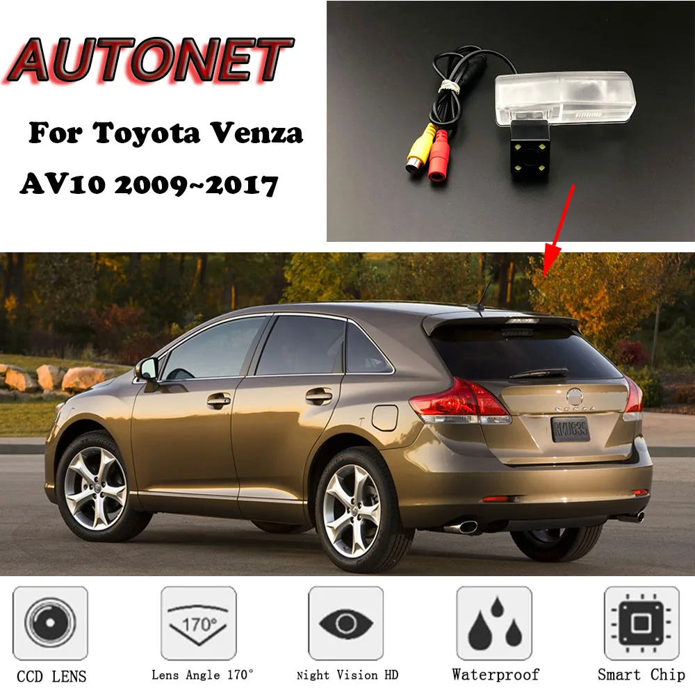 AUTONET Backup Rear View camera For Toyota Venza AV10 2009 2010 2011 2012 2013 2014 2015 2016 Night Vision license plate camera
AUTONET Backup Rear View camera For Toyota Venza AV10 2009 2010 2011 2012 2013 2014 2015 2016 Night Vision license plate camera
