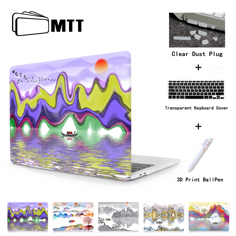 MTT Case For Macbook Air Pro Retina 11 12 13 15 With Touch Bar 2018 Ink Painting Laptop Sleeve Cover for macbook air 13'' A1932
MTT Case For Macbook Air Pro Retina 11 12 13 15 With Touch Bar 2018 Ink Painting Laptop Sleeve Cover for macbook air 13'' A1932
