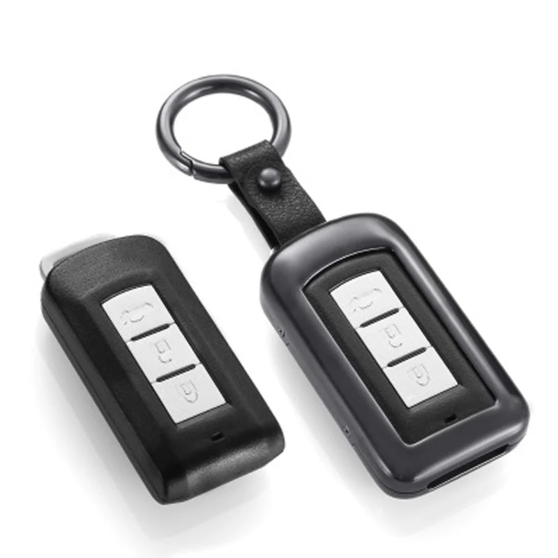 Aluminum Alloy+Leather Key Ring Car Styling Key Cover Case For Mitsubishi Outlander Lancer 10 Pajero Sport ASX L200 3 Buttons
Aluminum Alloy+Leather Key Ring Car Styling Key Cover Case For Mitsubishi Outlander Lancer 10 Pajero Sport ASX L200 3 Buttons