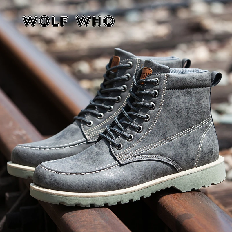 WOLF WHO 2019 Super Warm Men Winter Boots Suede Snow Boots Male Warm Lace Up Casual Shoes Man Fashion Ankle Boot krasovki W-056
WOLF WHO 2019 Super Warm Men Winter Boots Suede Snow Boots Male Warm Lace Up Casual Shoes Man Fashion Ankle Boot krasovki W-056