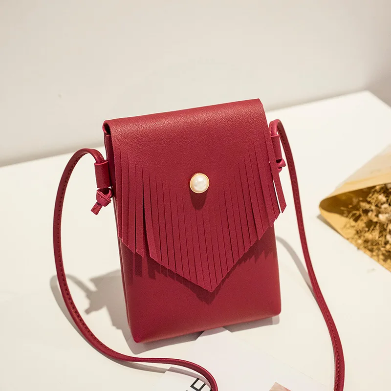 Factory direct 2019 summer new fresh art mobile phone bag trend fashion tassel handbag women's shoulder bag
Factory direct 2019 summer new fresh art mobile phone bag trend fashion tassel handbag women's shoulder bag