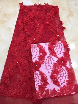 2018 Latest Nigerian Laces Fabrics High Quality African Laces Fabric For Wedding Dress French Red Applique Lace With Beaded X11
2018 Latest Nigerian Laces Fabrics High Quality African Laces Fabric For Wedding Dress French Red Applique Lace With Beaded X11