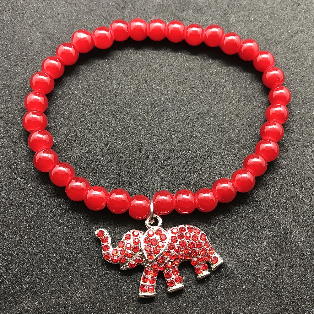 New red rhinestone inlaid metal elephant pendant bracelet for university society DELTA SIGMA THETA sorority jewelry bangle
New red rhinestone inlaid metal elephant pendant bracelet for university society DELTA SIGMA THETA sorority jewelry bangle