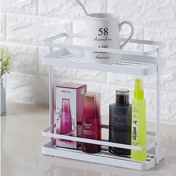 Japanese wrought iron kitchen bathroom rack desktop double storage rack bathroom toilet storage rack
Japanese wrought iron kitchen bathroom rack desktop double storage rack bathroom toilet storage rack