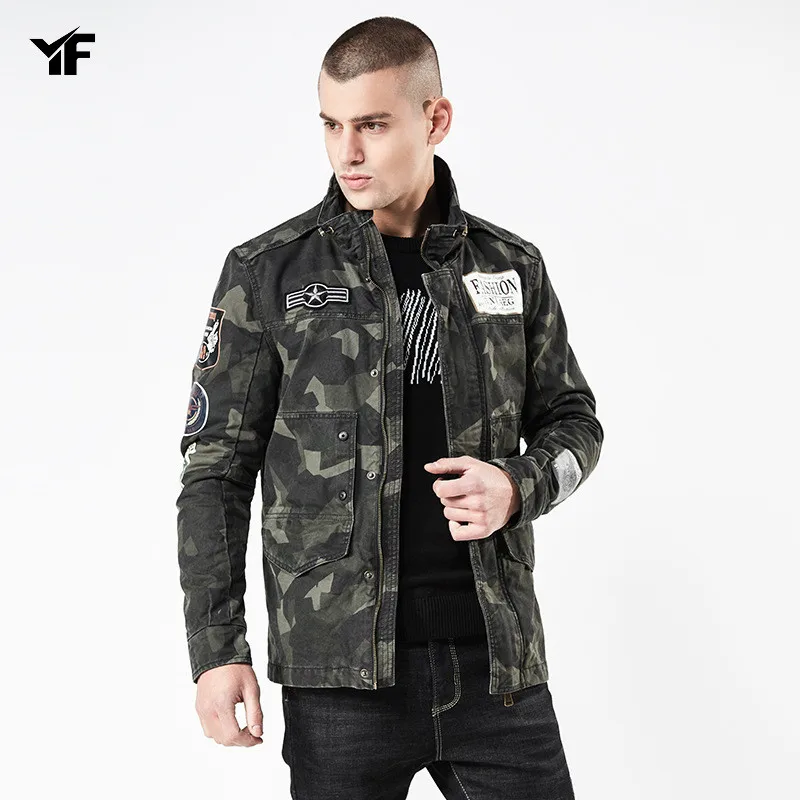 YF Army Military Jacket Men Camouflage Casual Fashion Clothes Army Men Outerwear Jackets
YF Army Military Jacket Men Camouflage Casual Fashion Clothes Army Men Outerwear Jackets